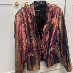 BlankNYC Sequins iridescent jacket. Nordstrom size M🩷💛🩷💛🩷💛